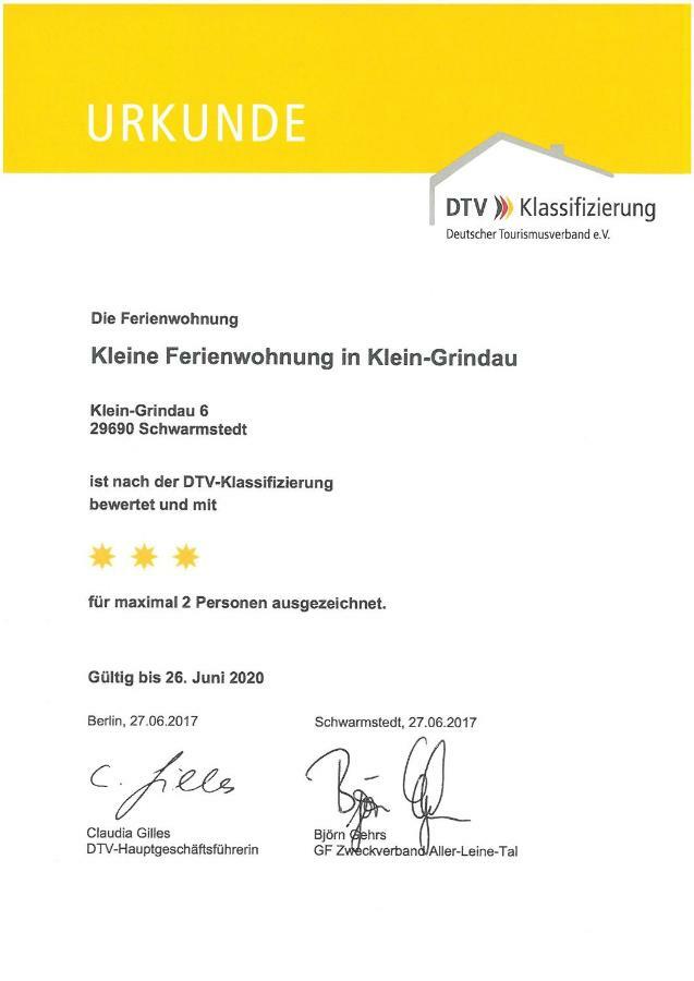 Fewos In Klein-Grindau Schwarmstedt Exterior photo
